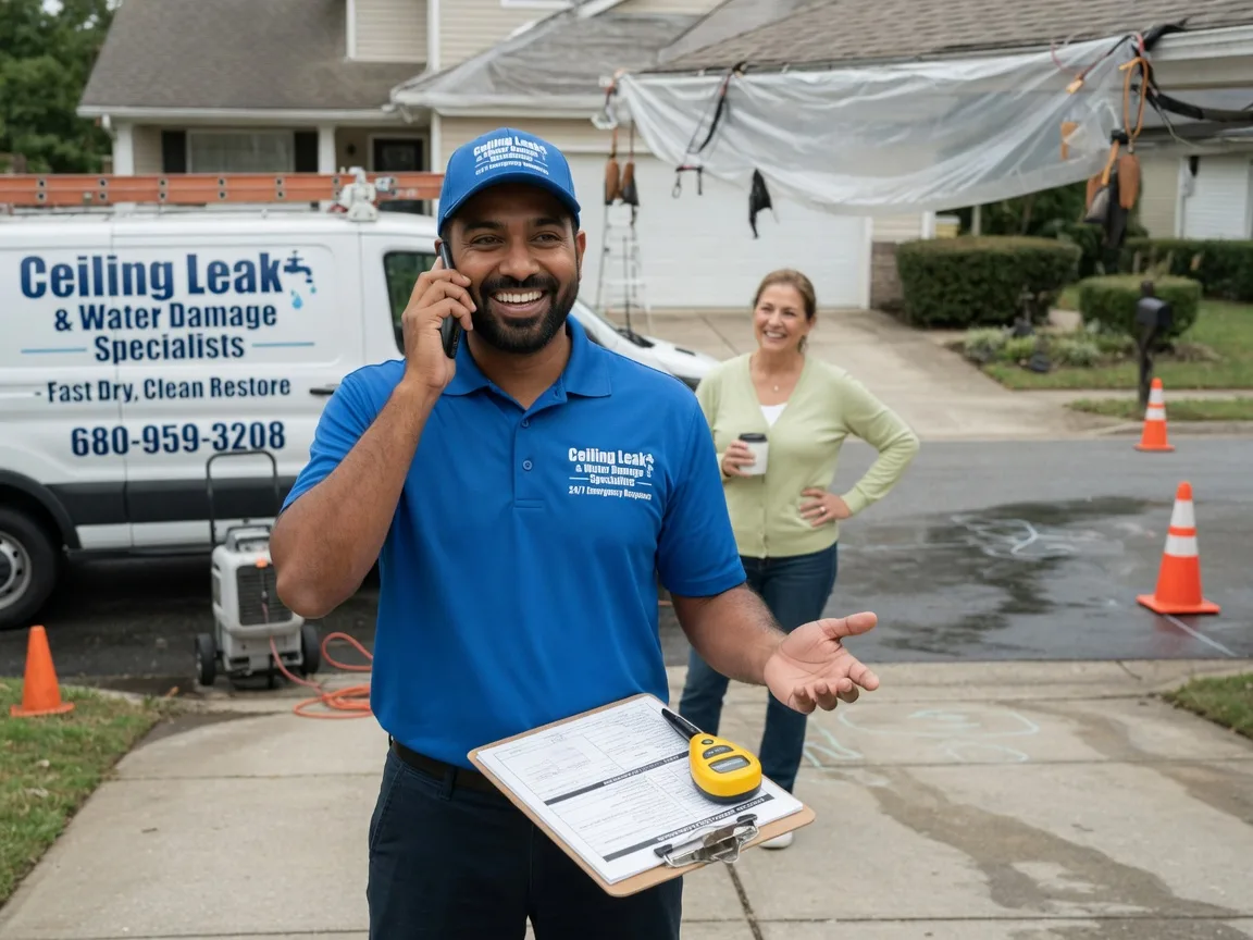 Ceiling Leak Cleanup Lafayette, NJ FAQs